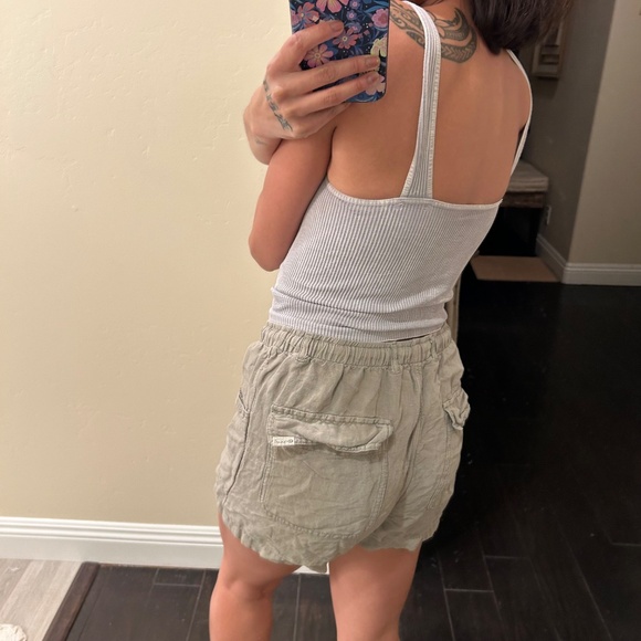 Rip Curl Olive Green Drawstring Shorts Size Small - Picture 9 of 9